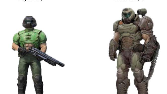 Who's more of a badass, the Doom guy or Doom slayer?