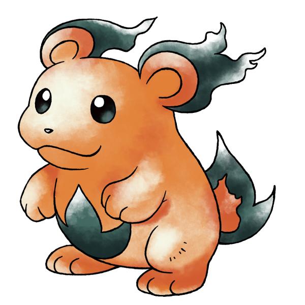 Have you ever heard of the Pokemon Honōguma (ホノオグマ)?
