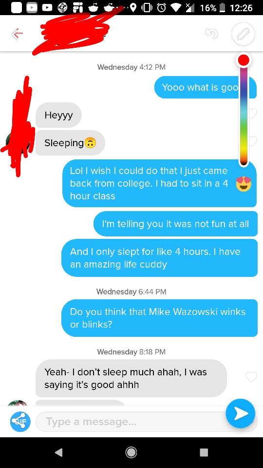Tinder-What Am I Doing Wrong In This Conversation?