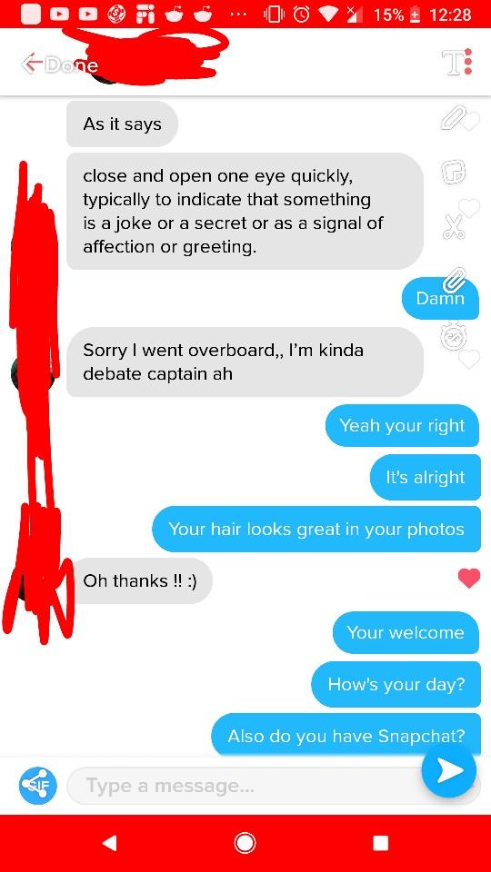 Tinder-What Am I Doing Wrong In This Conversation?