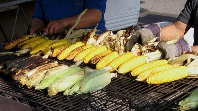 Do you eat corn on the cob in a circle or from end to end?