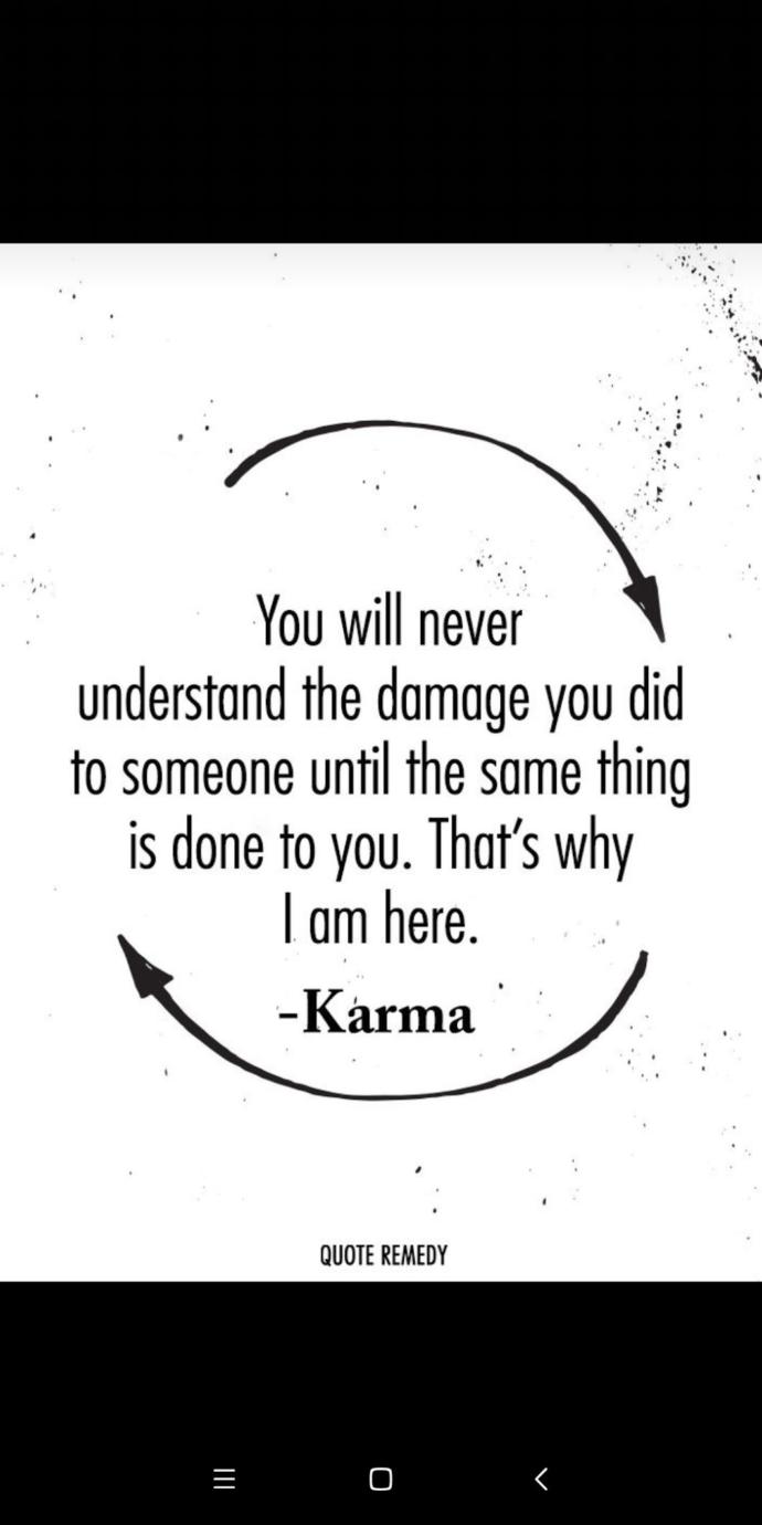 How would you describe karma?