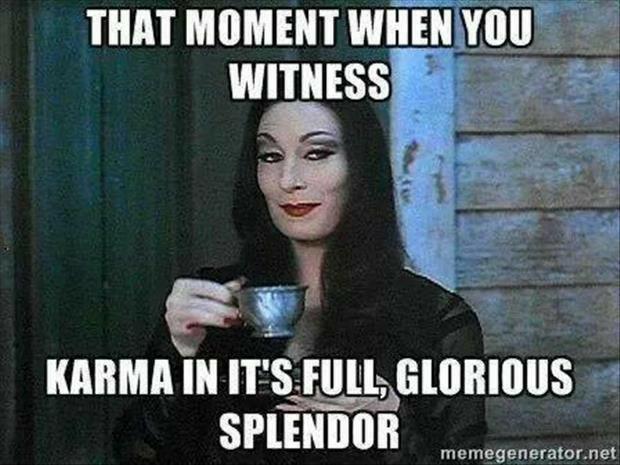 How would you describe karma?