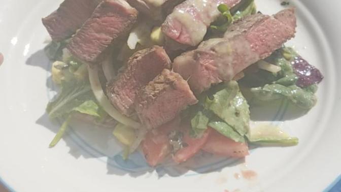 Do you like steaks with your salsd?