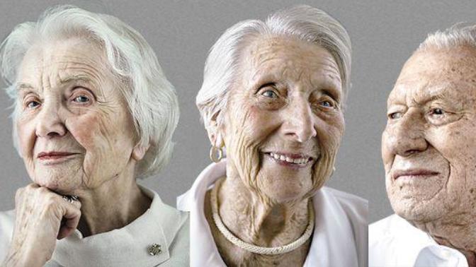 Have you ever tried to guess elderly's hair color and wondered how it looked like when they were young?
