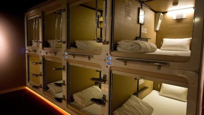 Would you ever spend the night in a capsule hotel?