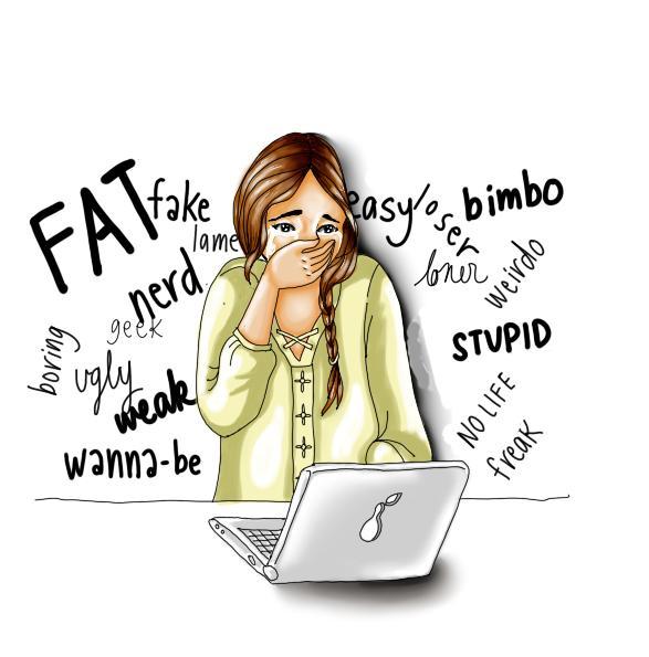 How do you deal with hate/negative comments online?