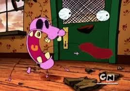 Which Courage the cowardly dog when scared is your favorite?