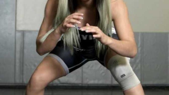 Can a girl give me a challenge in wrestling?