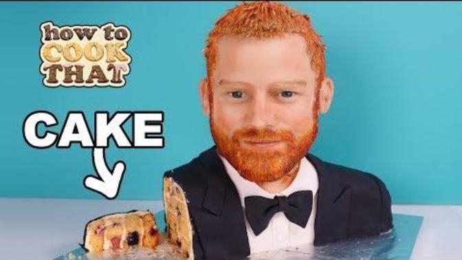 How is this 3D Cake of Prince Harry even possible?
