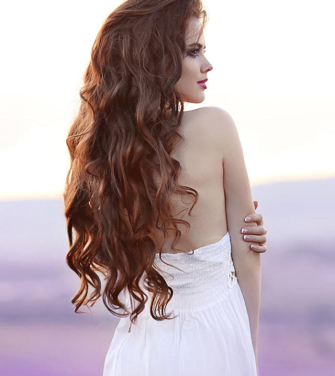 Do you like when a girl wears her hair up or down more?