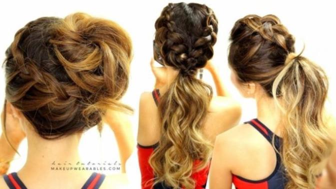 Do you like when a girl wears her hair up or down more?