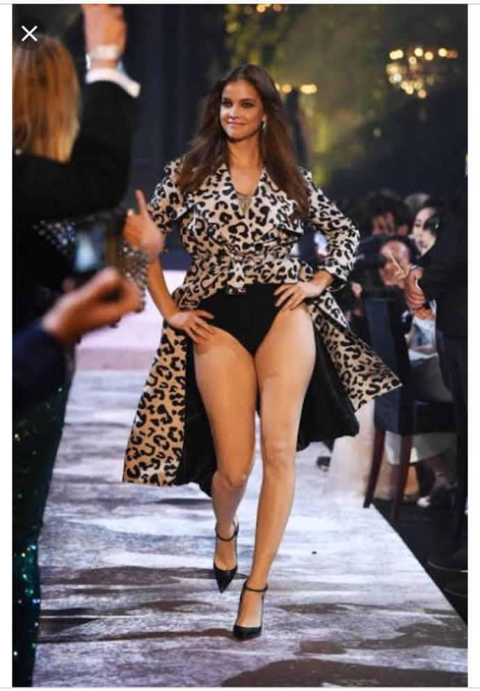 How come Barbara Palvin is bigger than other models?