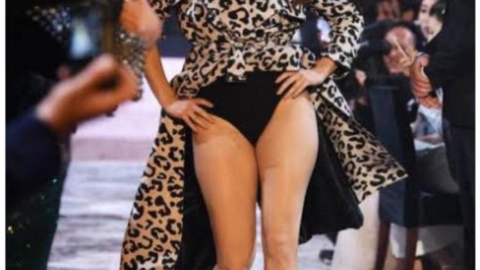 How come Barbara Palvin is bigger than other models?