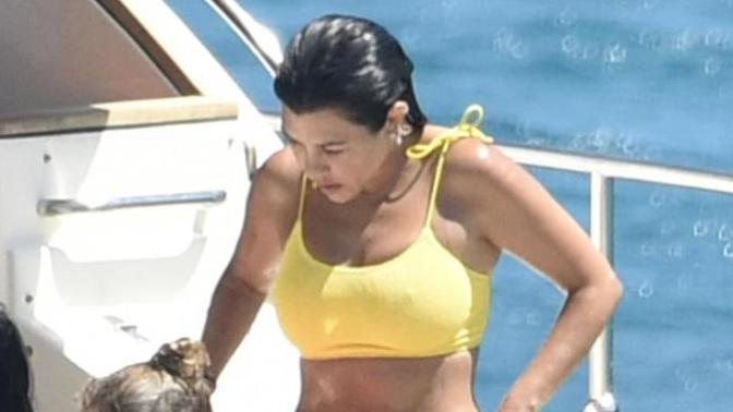Is it OK for a mom to wear this kind of bikini in front of her kids?