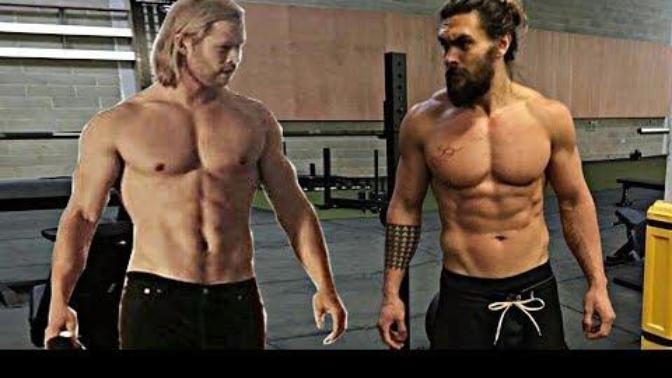 Why do some guy's turn into rabid monkeys flinging their feaces when I say Chris Helmsworth & Jason Momoa are REAL MEN?