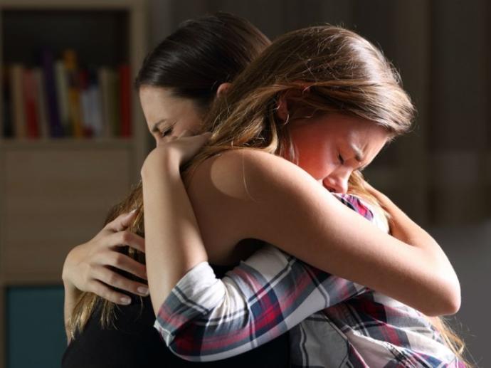 Sometimes... when you're really hurting inside, isn't a hug from someone who is understanding, and will just listen to you, all you really need?