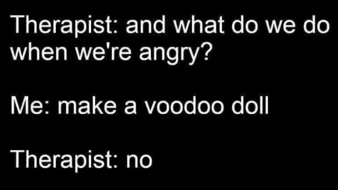 What do you do when you're angry?