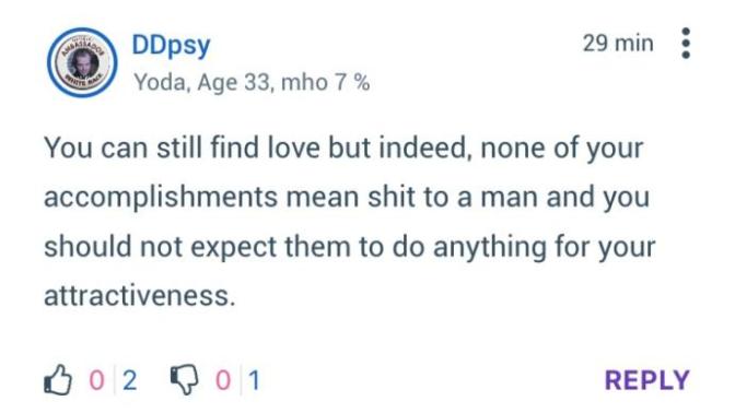 Why are women expected to support men in their accomplishments but men don’t do the same for women?