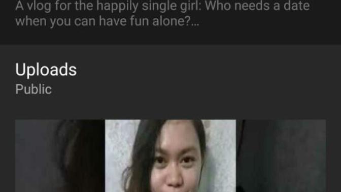 You think a video of a girl who does fun date ideas alone is amusing?