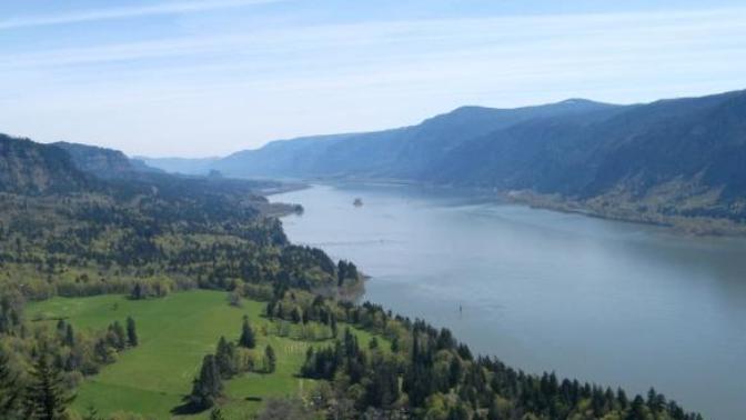 Would you want to visit the Columbia River Gorge in the Pacific Northwest?
