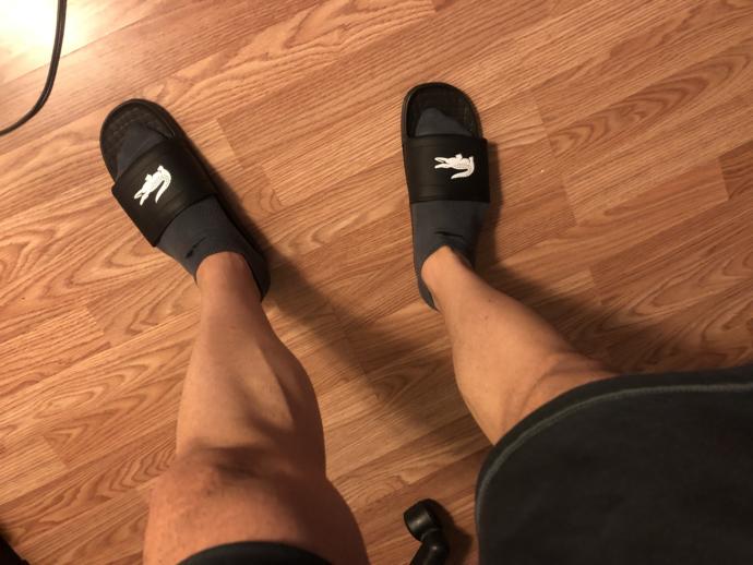 Slides: Socks/No Socks?