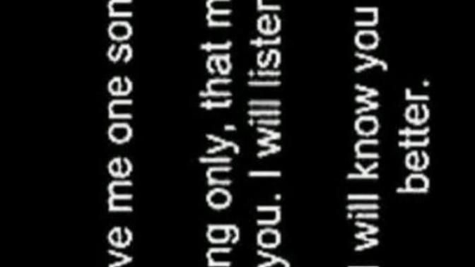 What song means a lot to you?