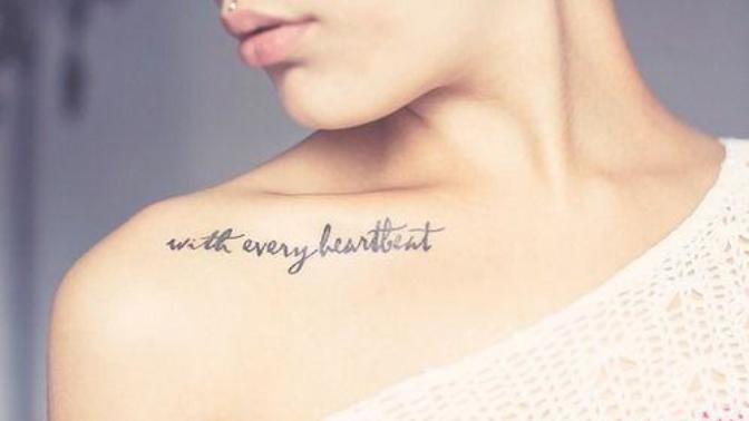 Is getting a quote tattooed too generic?