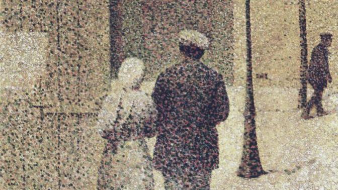 Do Humans See Dots, But In A Better Resolution?