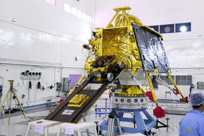 What do you think about India's lunar landing launch bound for the moon?