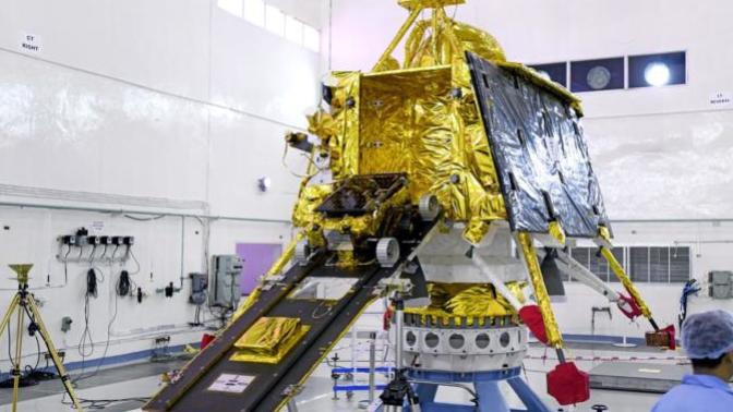 What do you think about India's lunar landing launch bound for the moon?