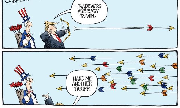 Is it great that Trump will greatly slow the US economy due to his tariffs just in time for 2020 election?