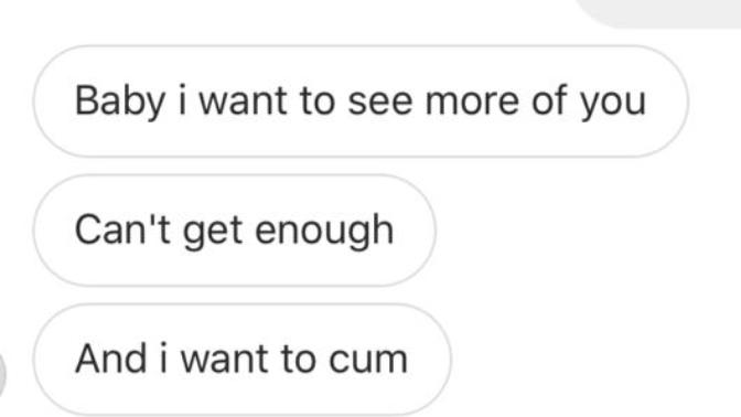 I got pregnant and he’s telling this to an ex?