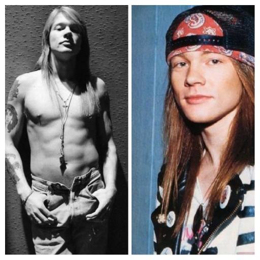 WHO'S HOTTEST: Axl Rose vs. Chris Cornell vs. Anthony Kiedis young?