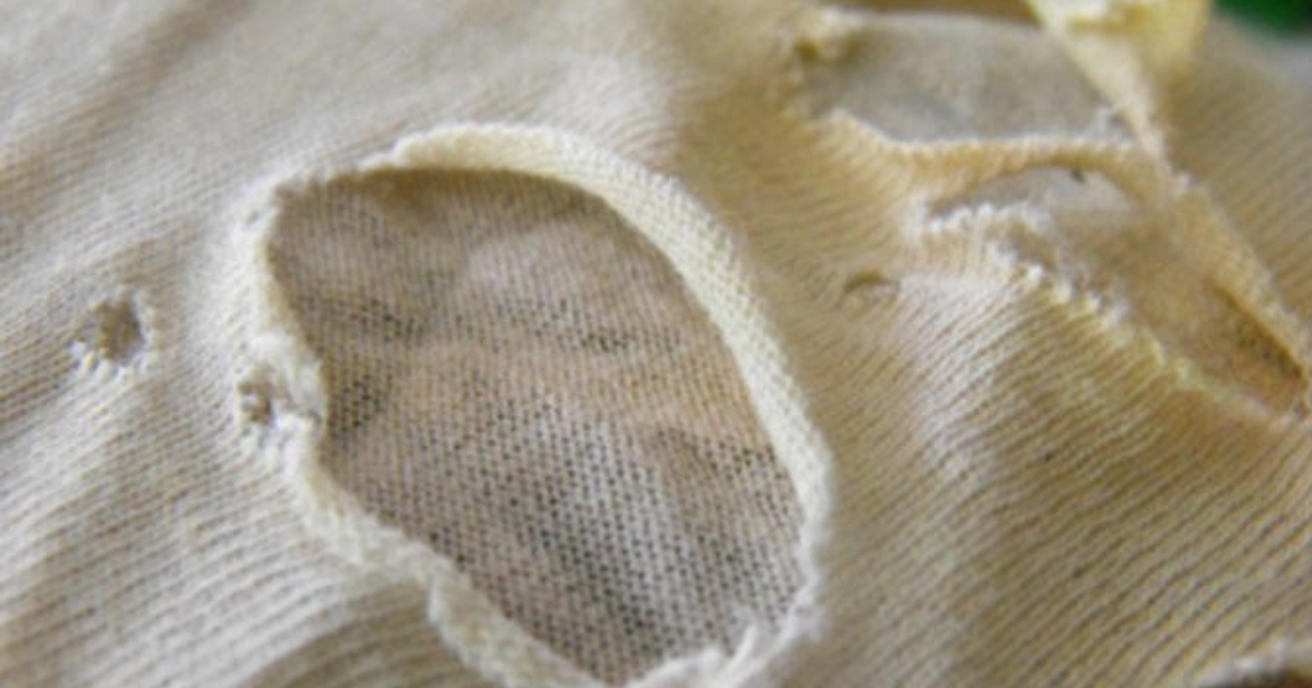 What would compel you to continue wearing wornout underwear with holes