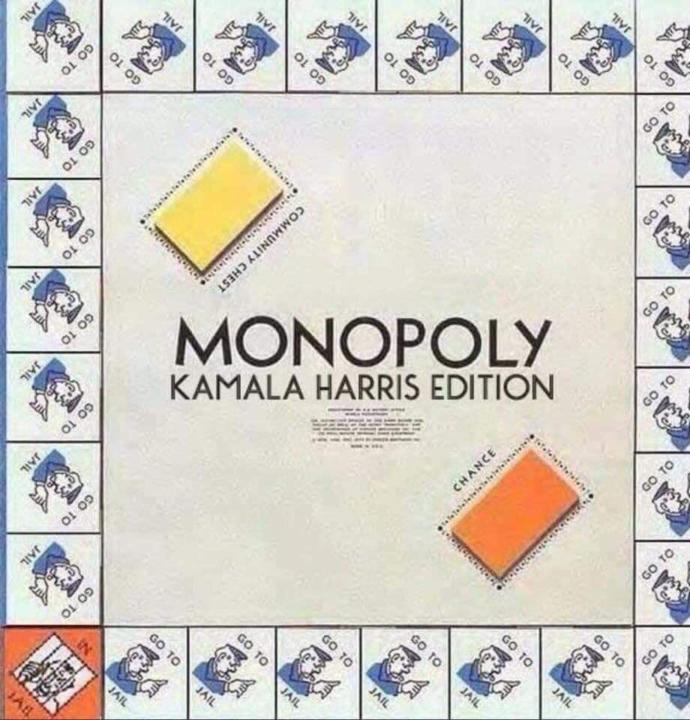 Would you play Kamala Harris edition of Monopoly?