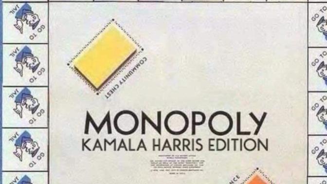 Would you play Kamala Harris edition of Monopoly?