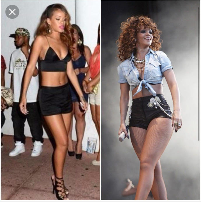 Has Rihanna got fat?