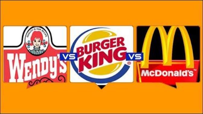 McDonald's versus Burger King versus Wendy's? Which fast food chain serves the best food?