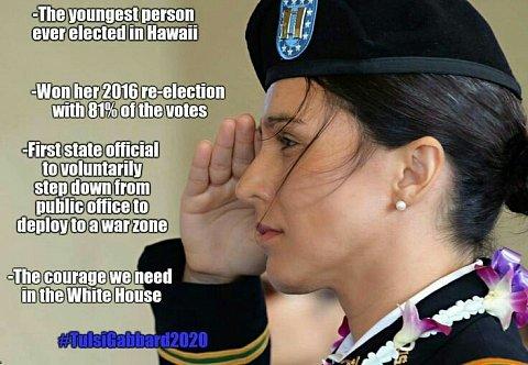 Who else thinks Tulsi Gabbard is one badass alpha woman?