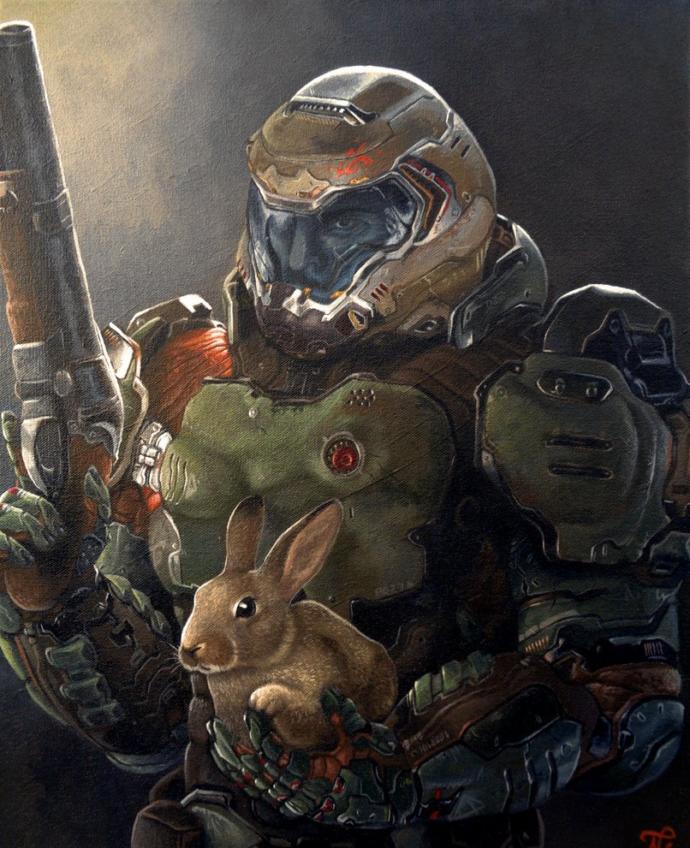 Do you think that in Doom Eternal, Doom Guy will see Daisy in Heaven?