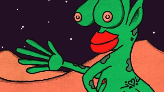 What is the sexiest feature of this hot alien?