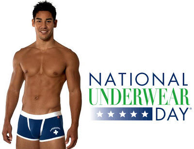 TODAY'S THE BIG DAY!: Have you started celebrating NATIONAL UNDERWEAR DAY yet?