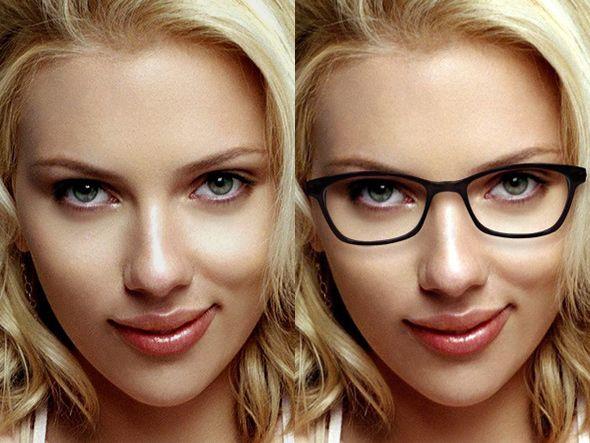 Do glasses make a girl more attractive?