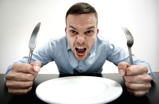 Do you get angry or pissed off when hungry? How do you handle it?