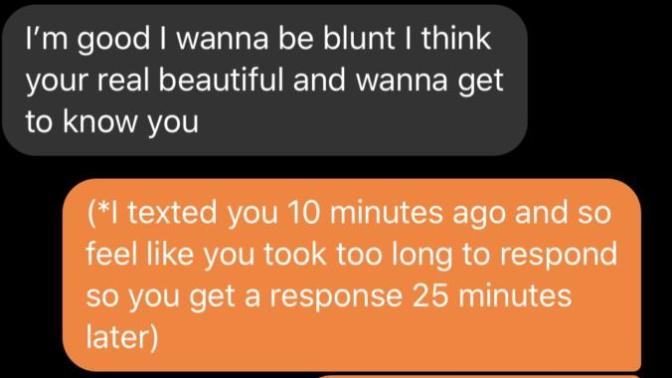 Does it seem like my texting skills are bad and causing me to sabotage my ability to connect with guys who are interested in me?