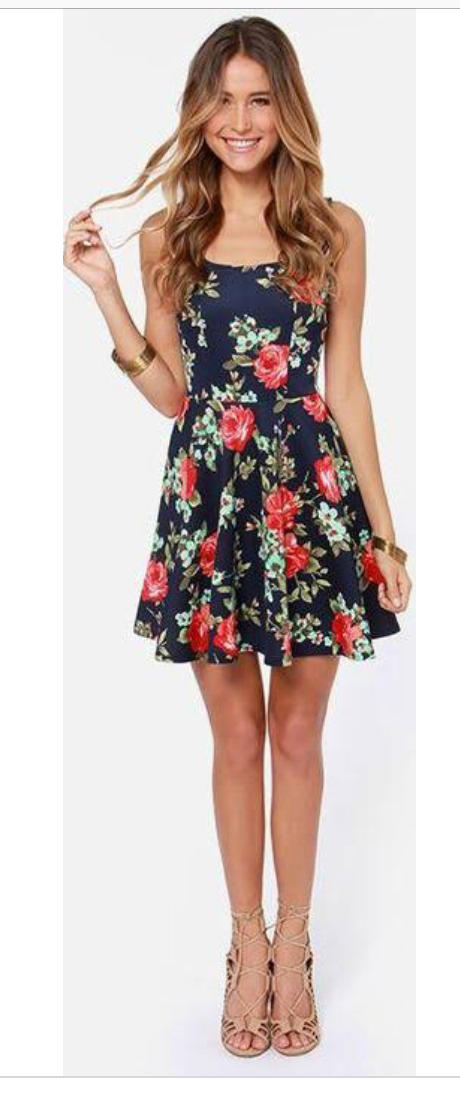 Which dress looks cute?