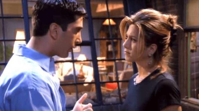 Were Ross and Rachel on a break??