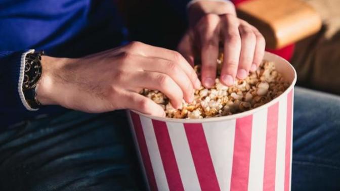 Which food do you have to have when watching a great movie?