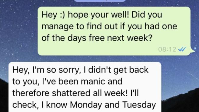 He doesn’t want to meet me does he?
